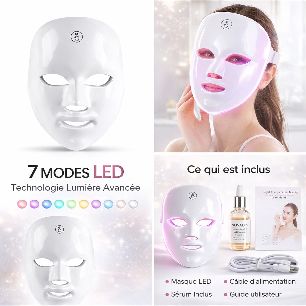 Masque LED Visage